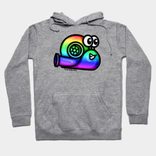 Turbo Snail (Version 1) - Rainbow Hoodie